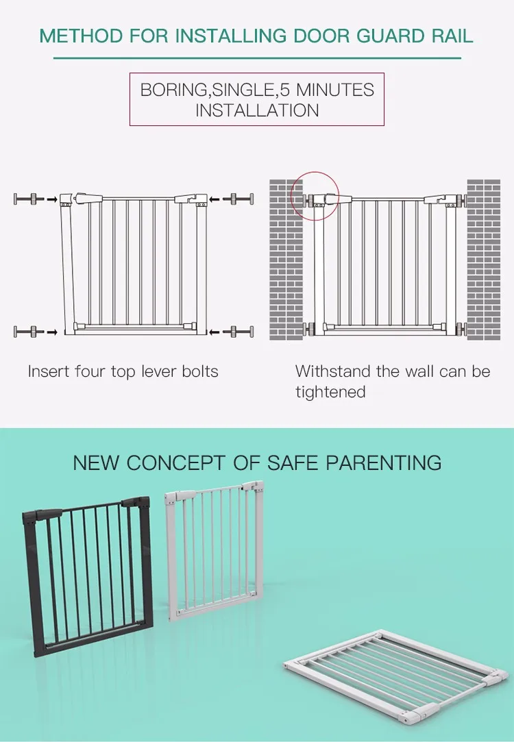 New Protective Adjustable Mesh Baby Safety Gate Buy New Protective