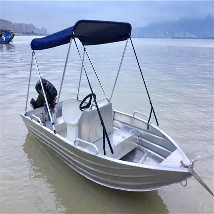 aluminum boat center console