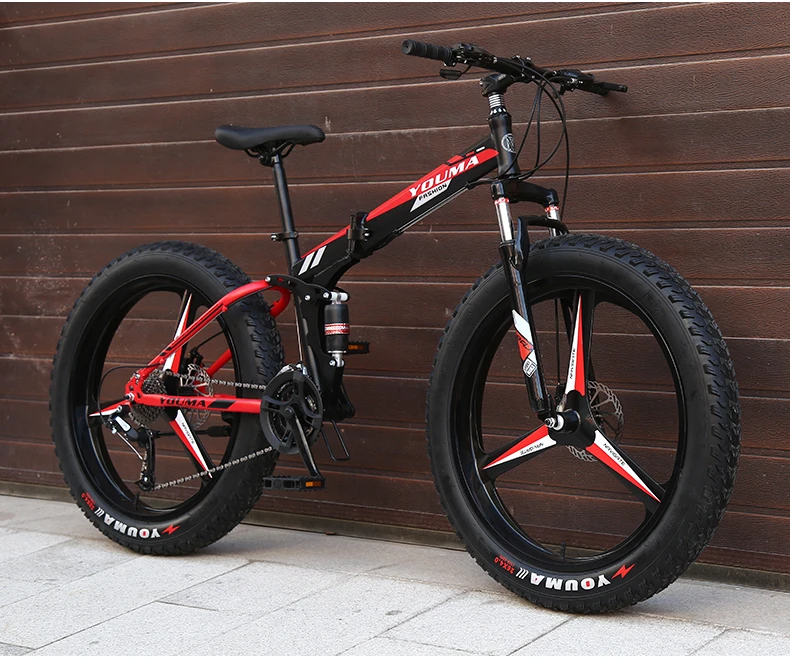 bicycle with alloy wheels