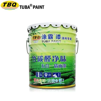 Tuba Odorless Decorative Emulsion Full Effect Antibacterial Anti Tuba Odorless Decorative Emulsion Full Effect Antibacterial Anti Alkali Mildew Proof White Interior Wall Paint