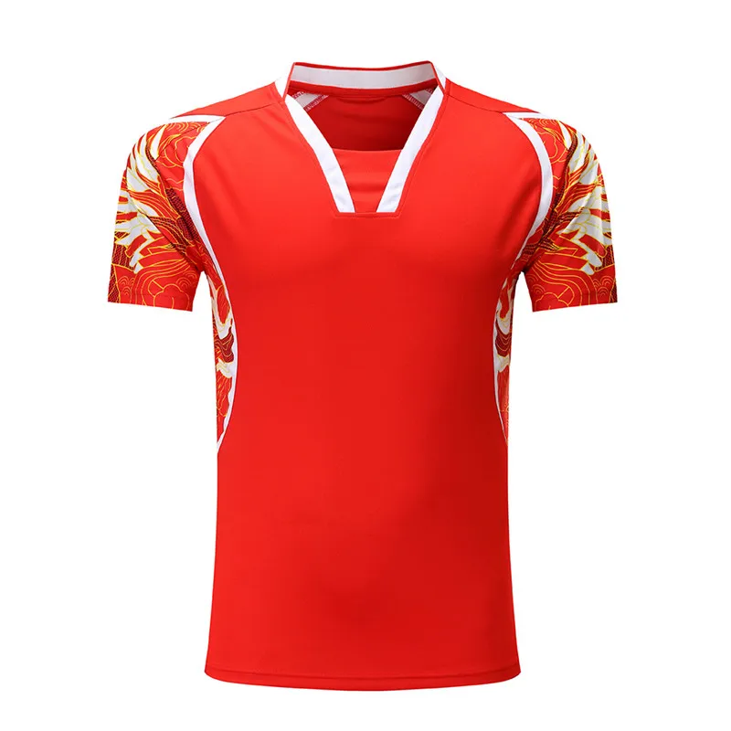 Sportswear tennis shirt moisture wicking badminton sports t shirt