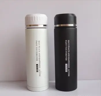 Portable Double Layer Clear Coffee Thermos Travel Mug Bottle Portable Double Layer Clear Coffee Thermos Travel Mug Bottle Two Cup