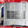 Stainless Steel Silk-screen 8mm Glass Shower Door Sliding Bathroom Sanitary Ware Shower Enclosure