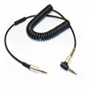 High Quality 3.5mm jacket right angle aux with talking music USB Cable for Smart phone