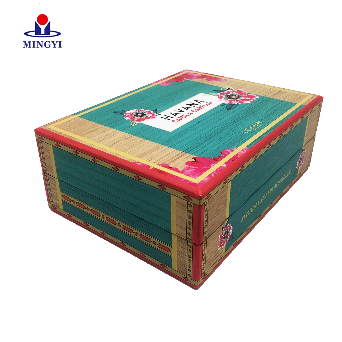 Custom Logo Folding Green Colour Clothing Food Paper Flat Cardboard Packing Luxury Magnetic Gift Box