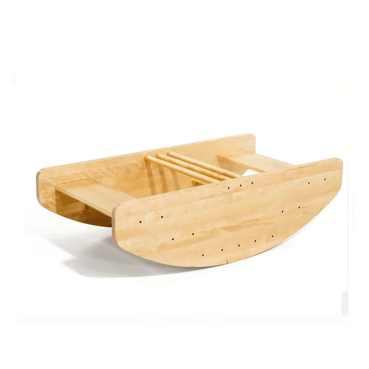 wooden rocking boat