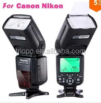TRIOPO TR-988 Professional Speedlite TTL Camera Flash with *High Speed Sync* for Canon and Nikon Digital SLR Cameras