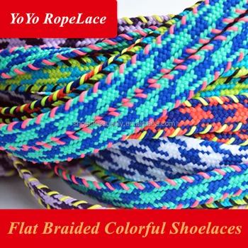 2020 Fuzhou Yoyo Braided Shoelaces 