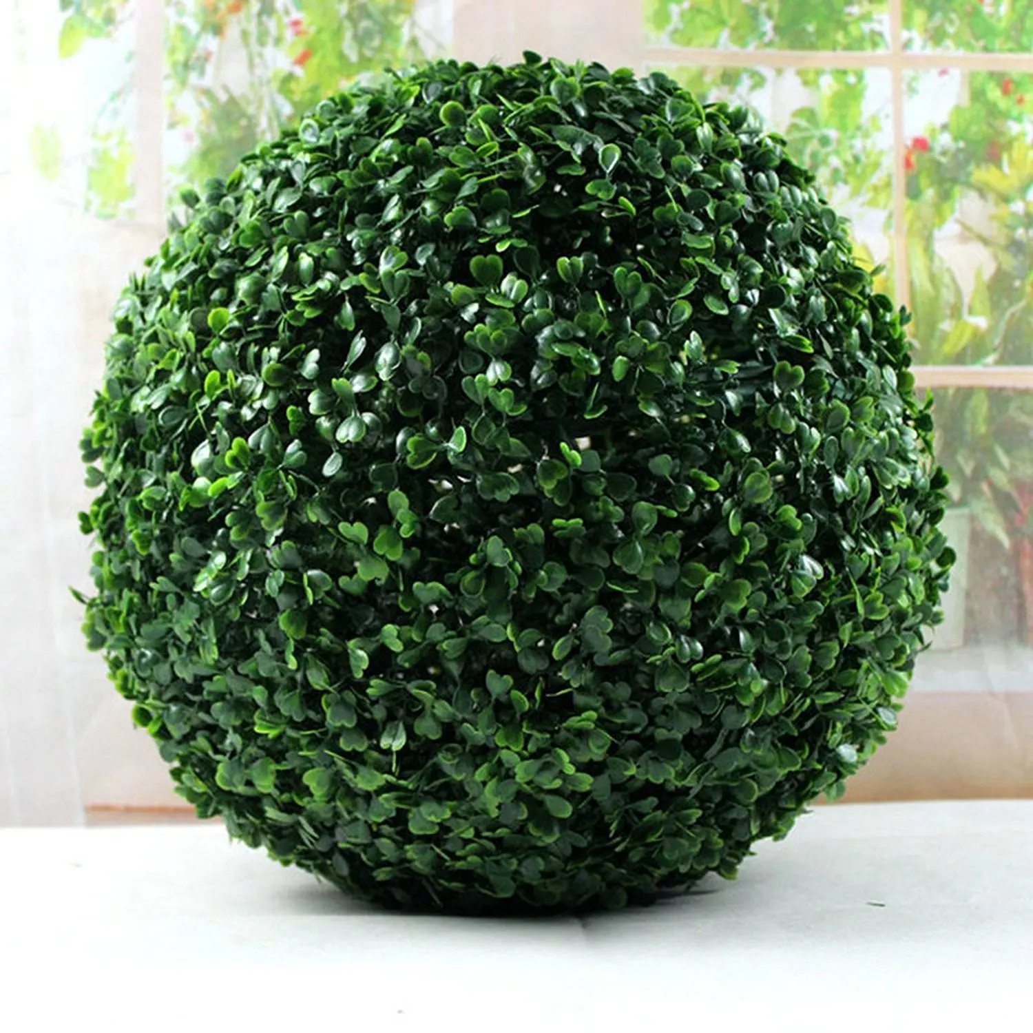 2 x 27cm Topiary Ball Green Garden Decoration Hanging Balls Best Artificial