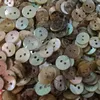 Factory Price natural shell with 2 hole japanese akoya shell buttons
