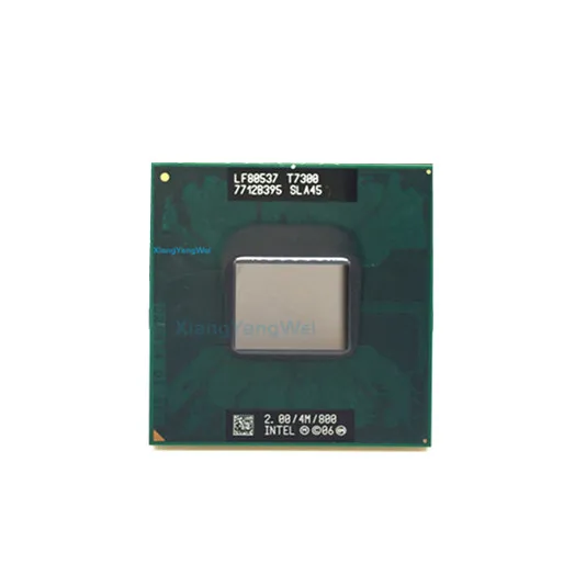 Intel Core 2 Duo T7300 mobile 2.00GHz 4M 800MHz SLA45 Laptop CPU Processor