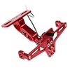 CNC Aluminum Motorcycle Modified Accessories License plate frame Custom processing