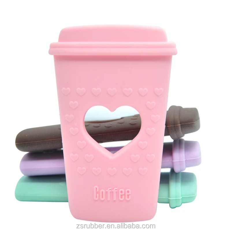 teething coffee cup