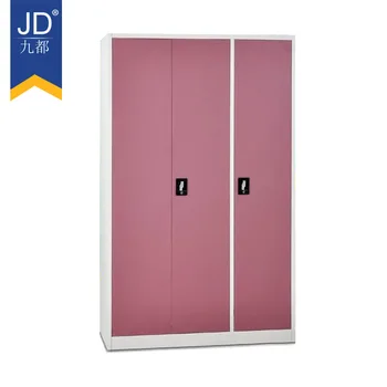Colorful Rej Almirah Design Storage 3 Door Clothes Steel Wardrobe Colorful Rej Almirah Design Storage 3 Door Clothes Steel Wardrobe Locker Bedroom Furniture Metal Cabinet