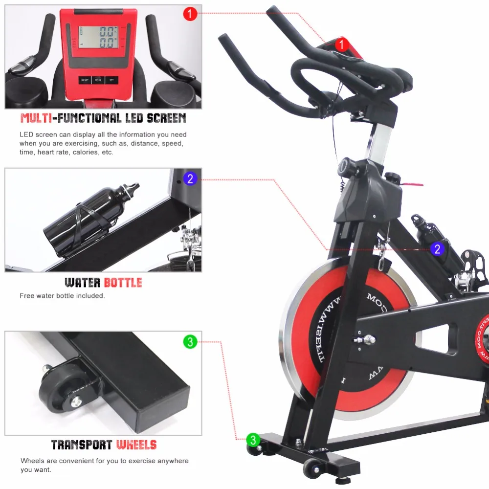 home bike spinning gym master