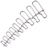White Nickel Plating Stainless Steel Snap Fishing Gear Tackle Box Lure Hook Connector High-strength Duo Lock Snaps