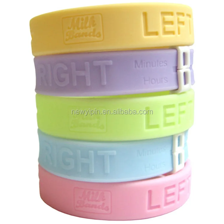 Food Grade Rubber Milk Bands Nursing Bracelets Baby Feeding Bands Nursing Bracelets Baby Feeding