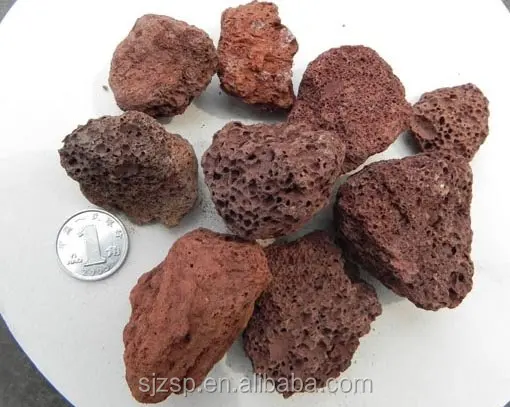 
Multi Color Volcanic Rock Sawn Lava Stone red Basalt Building Walling tile 