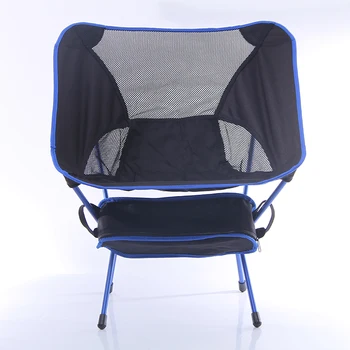 New Lightweight Folding Chair Heavy Duty Aluminum Alloy Stool Seat