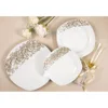 18pcs Royal Floral Design Dinner Dinnerware Set Porcelain For 6 Person
