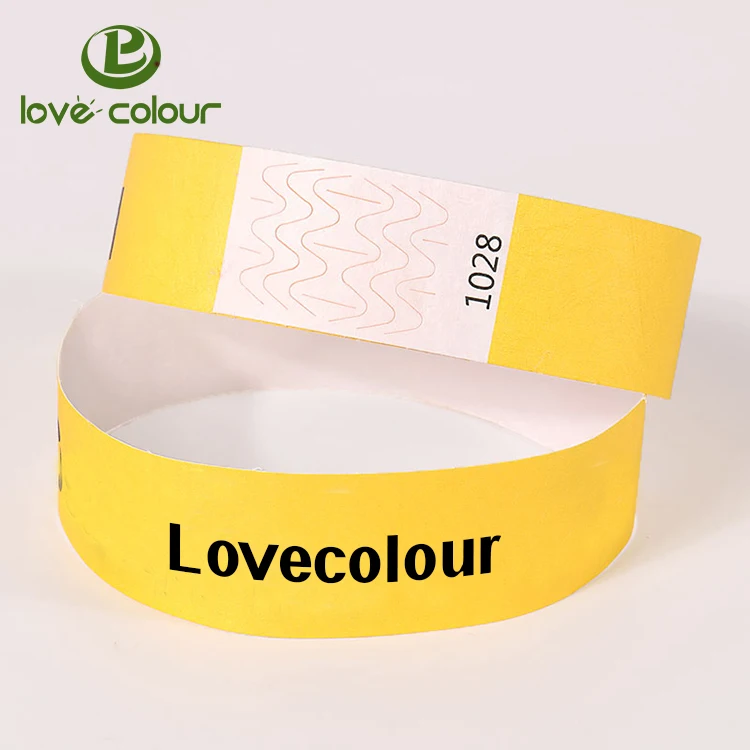 Tyvek wristband 1031W11
