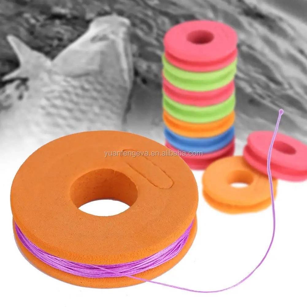 Fishing Line Spools Storage Reels Foam Sponge Round Eva Foam Bobbins