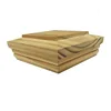 Primed Classic wood square post cap