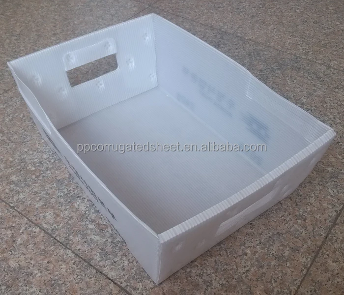 Factory Price Customized Corrugated Plastic Postal Totes And Testable