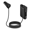 Universal front back seat share qc3.0 car charger quick charge 4 port car usb charger for mobile phone other devices