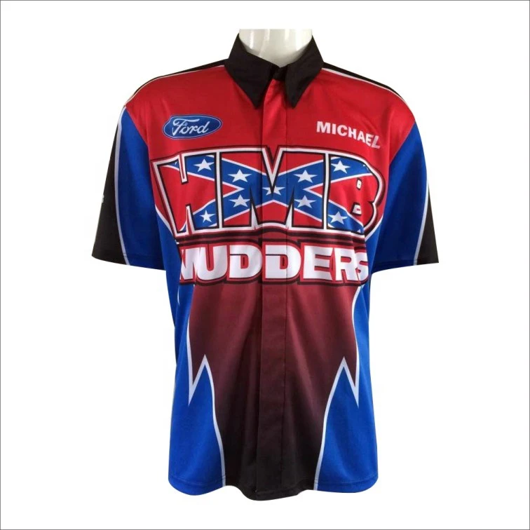 Mens Full Button Custom Jersey – Gear Team Apparel