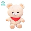 Multi-size white bear plush stuff soft and cute toys for children