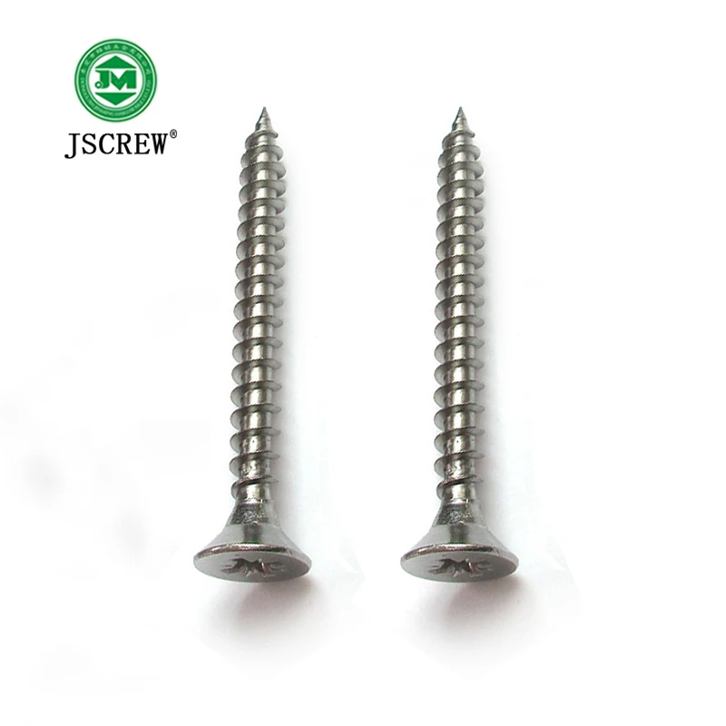 China Din7505 Stainless Steel Flat Head Drywall Screw Self Tapping