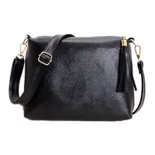 Brand designer women bag soft leather fringe crossbody bag shoulder women messenger bags desigual candy color A866