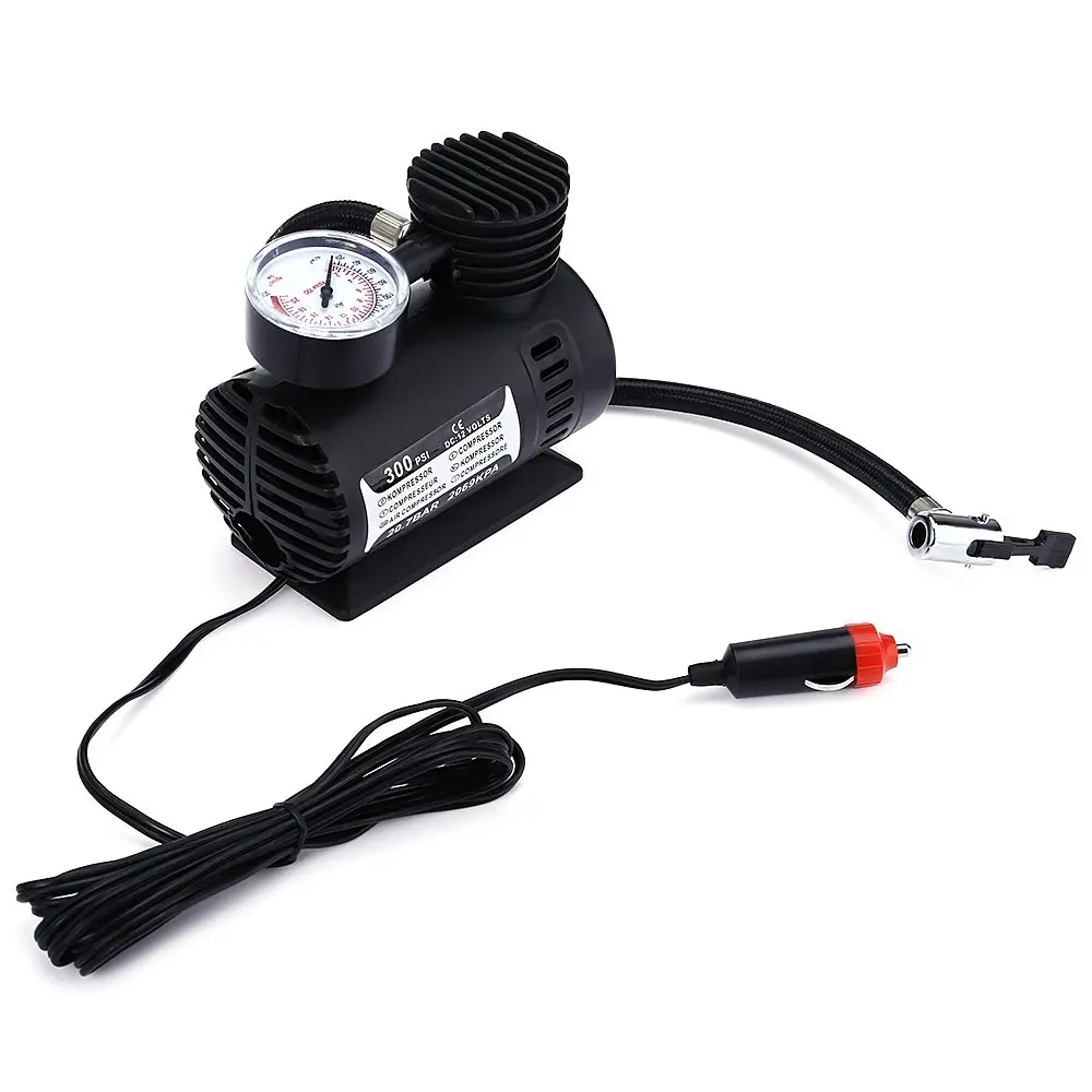 DIDEMI car charging pump car pump air pump mini convenient Car Tyre Air Compressor Portable 12V Auto Car Electric Air Compressor Tire Infaltor Pump 300 PSI XR