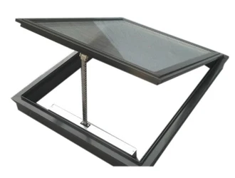 Used Commercial  Folding Glass Window with Blind Inside