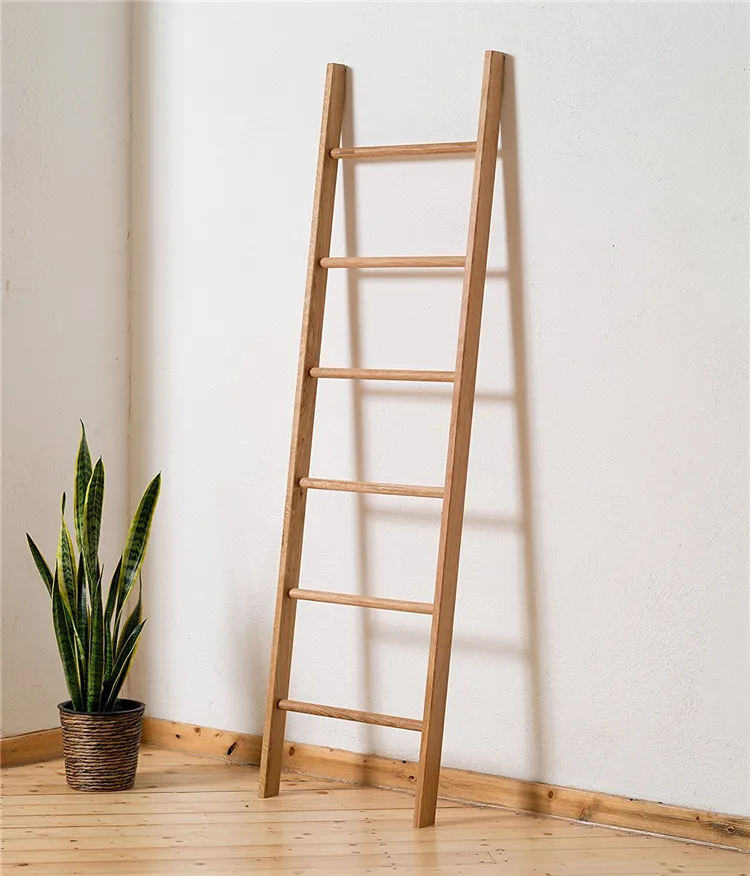 Natural Hanging Bathroom Ladder For Towel - Buy Ladder,Bamboo Ladder ...