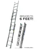 China supplier Combination step aluminum telescopic extension ladder