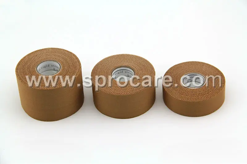 Premium Quality Rigid Strapping Athletic Sports Tape With Rayon Fabric