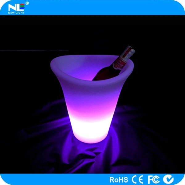 Wijnkoeler Verlichte Led Bar Ijsemmer Night Bar Ice Emmer Met Led ... Wijnkoeler Verlichte Led Bar Ijsemmer Night Bar Ice Emmer Met Led ...