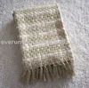 classic woven throw and blanket,plaid