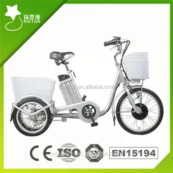 Green 36v 250w Electric Motor 3 Wheel Bike With En15194 Green 36v 250w Electric Motor 3 Wheel Bike With En15194 Certificate