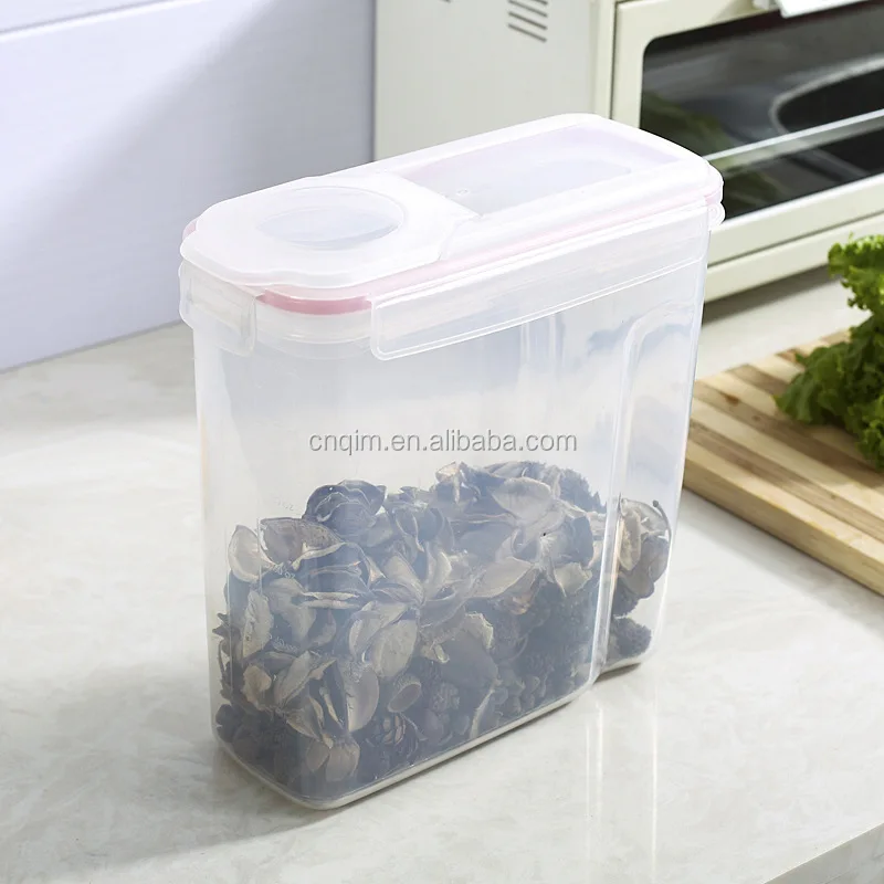 Qm Amazon Top Sale Wholesale 4l Dog Food Container Large Capacity