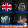Headrest cover flag logo printed custom chair headrest covers for cars