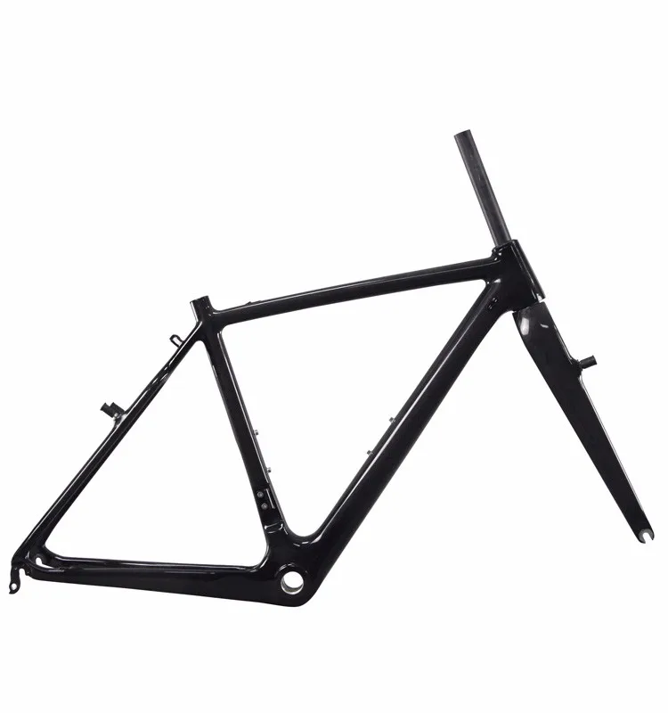 Carbon Cyclocross Bike Frame 700c Bmx Bike 51 53 55 57cm Ud Matt V