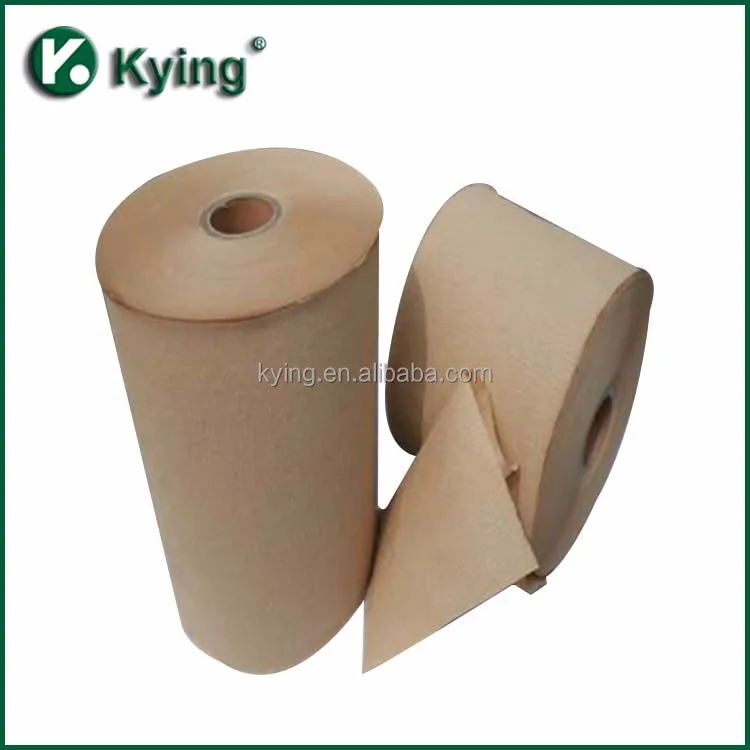 yellow kraft paper roll