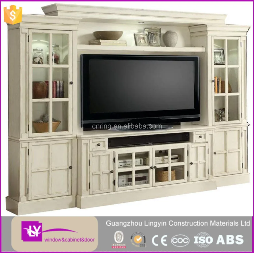 European Style Latest Design Mdf Tv Cabinet In Living Room 2016
