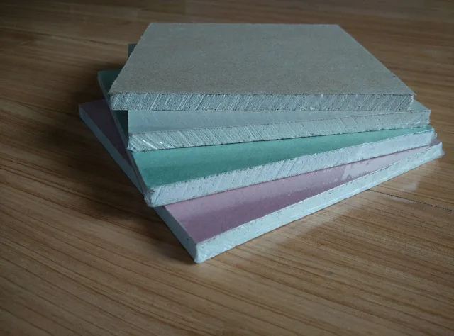 gypsum board plaster board with low price for wall cladding