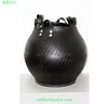 Vietnam recycled rubber basket with handle