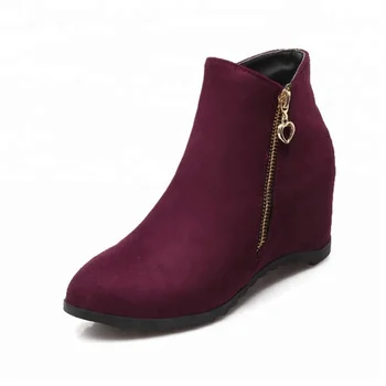 2018 new arrival women winter ankle boots ladies winter height increasing shoes, View women height increasing shoes, Ajis Product Details from Anhui