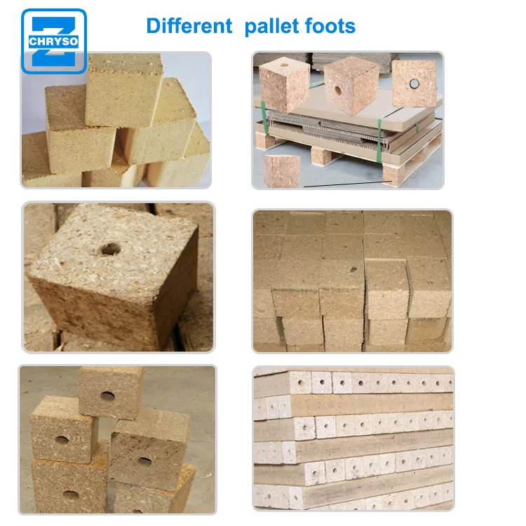 Dust Block Machine High Efficiency Wood Saw Dust Pallet Block Machine